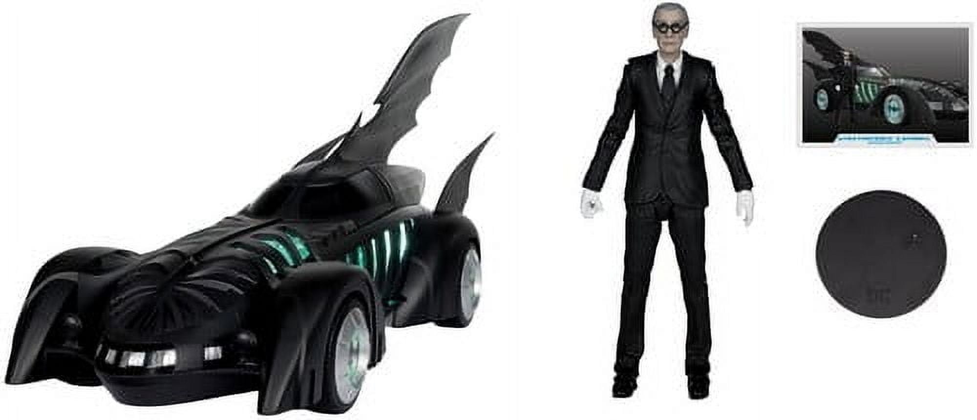Batman Forever Batmobile and Alfred Pennyworth Figure Set