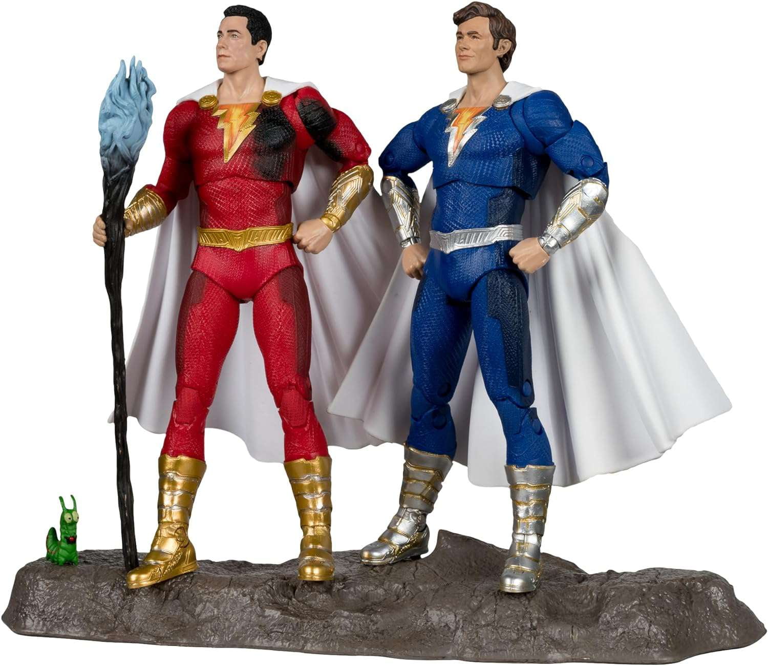アクションフィギュア 2体セット　エディソンチェン　サムリー McFarlane-DC-Multiverse-Shazam