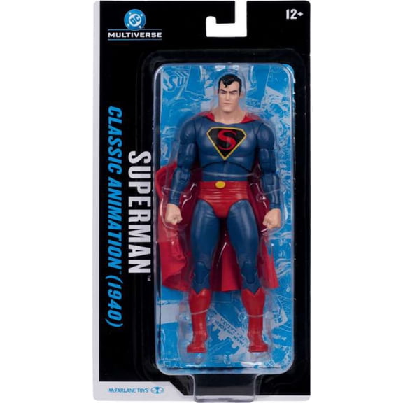 McFarlane DC Multiverse Superman Action Figure [Classic Animation (1940)]