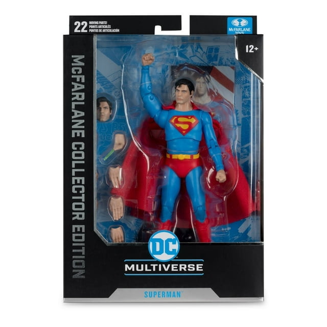 Superman 25 DC Multiverse McFarlane Collector Edition Superman The Superman 25 DC Multiverse McFarlane Collector Edition Superman The