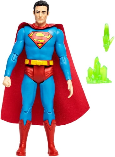 DC Retro Superman 6in Action Figure with Kryptonite Accessories