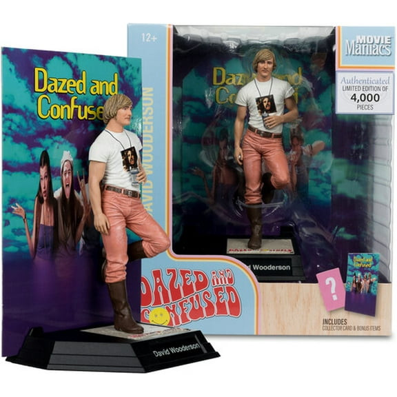 McFarlane - Dazed and Confused - 6" David Wooderson Posed Figure, McFarlane Toys, Gifts