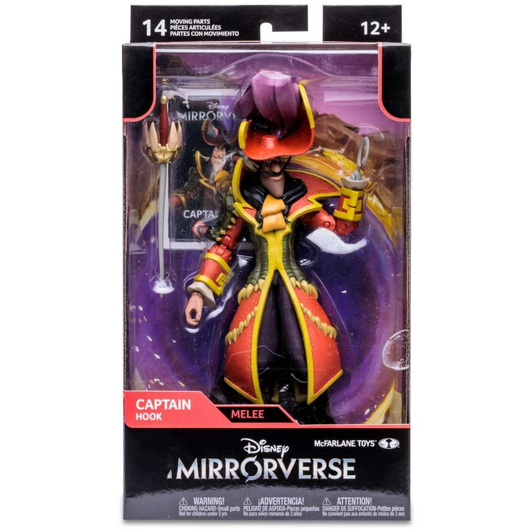 McFarlane Disney Mirrorverse Captain Hook Action Figure - Walmart.com