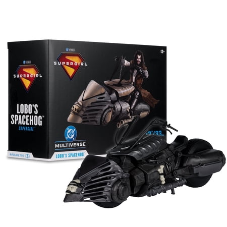 McFarlane Toys - DC Multiverse Lobo's Spacehog (Supergirl Movie) 13" x 6.5" Vehicle