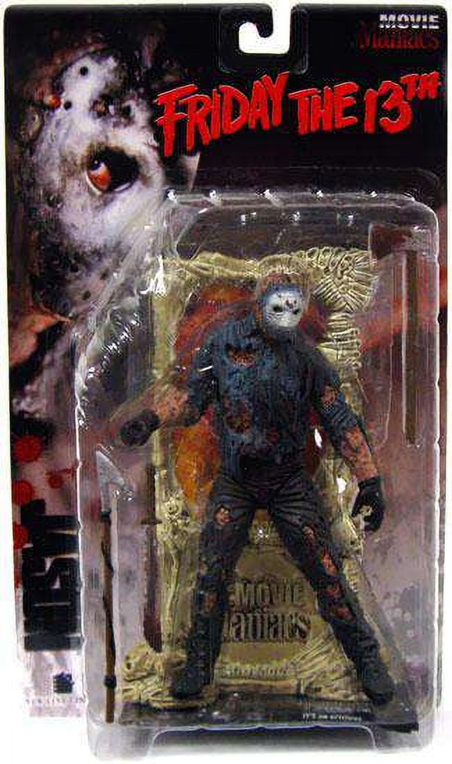 New 1998 McFarlane Toys Movie Maniacs Jason Voorhees Friday the 13th Figure