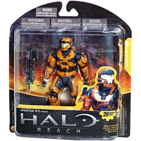 McFarlane Halo Reach Series 3 Spartan JFO Action Figure [Rust Orange]