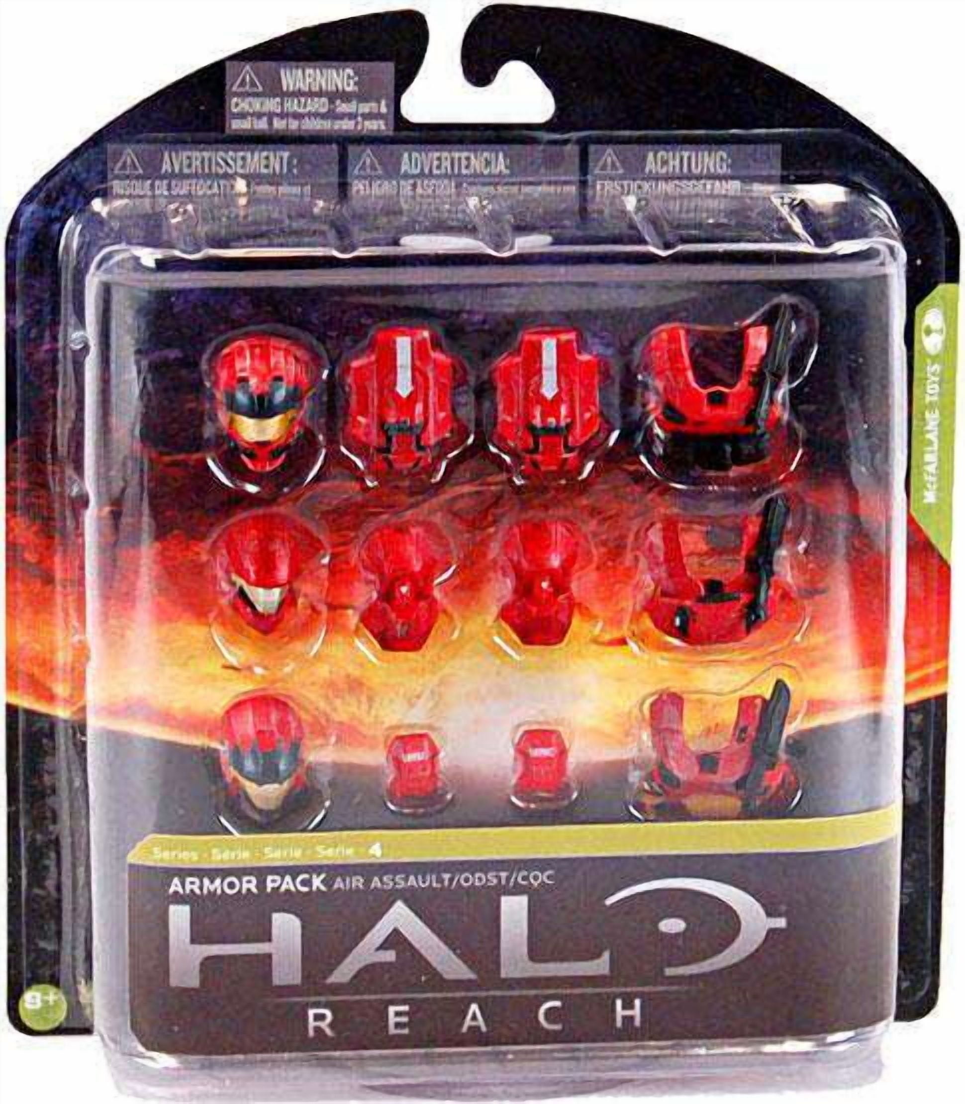 McFarlane Halo Reach Series 4 Armor Pack Action Figure [Red