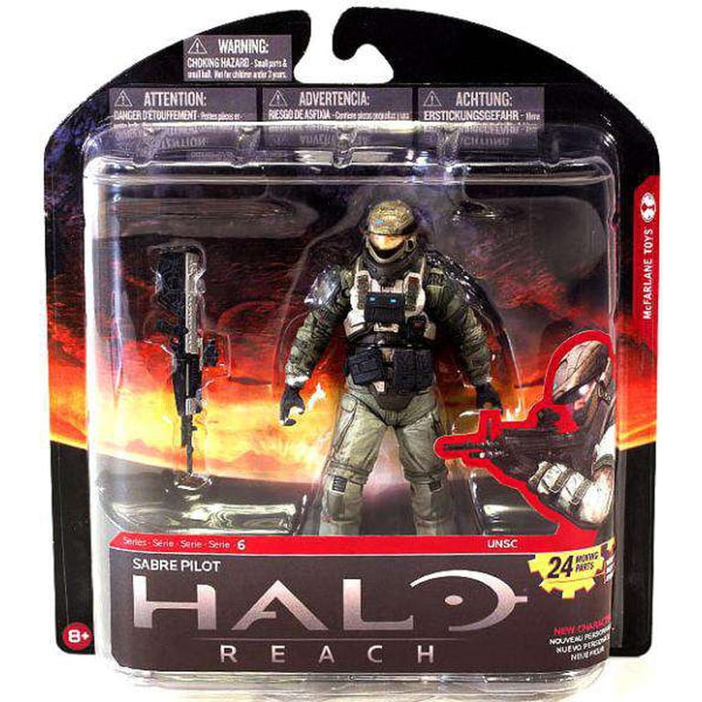 McFarlane Halo Reach Series 6 Sabre Pilot Action Figure - Walmart.com