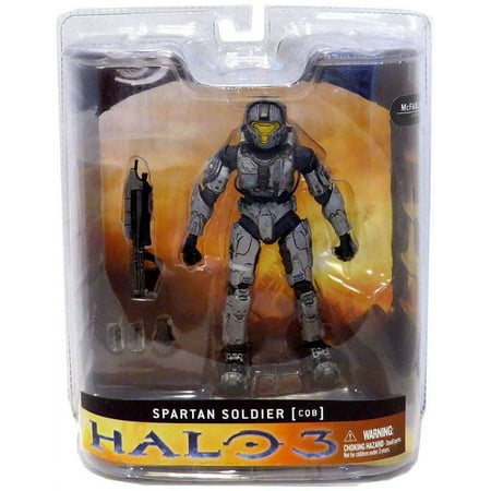 Halo 3 Spartan Soldier CQB Series 1 Action Figure 2008 McFarlane Toys #18187