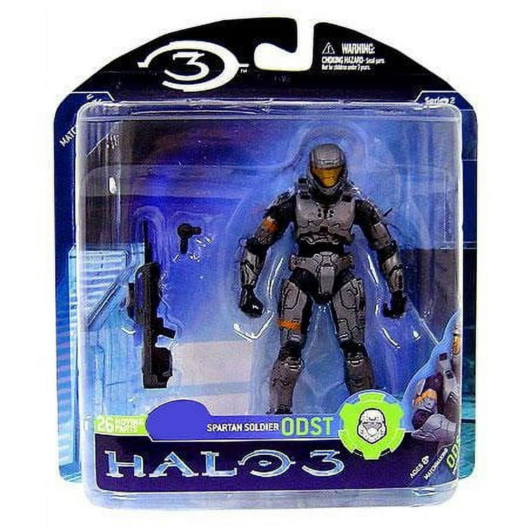 McFarlane Halo Series 2 Spartan Soldier ODST Action Figure Steel