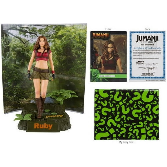 McFarlane - Jumanji - Movie Maniacs - Ruby 6" Posed Figure, McFarlane Toys, Gifts