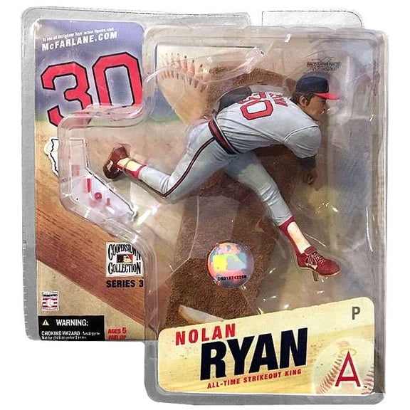 McFarlane MLB Sports Picks Baseball Cooperstown Collection Series 3 Nolan Ryan Action Figure [Angels Uniform]