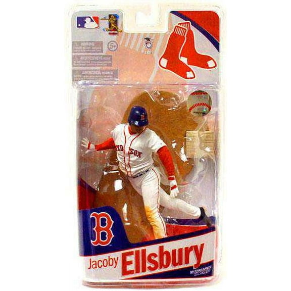 McFarlane MLB Sports Picks 2010 Boston Red Sox Jacoby Ellsbury Action Figure