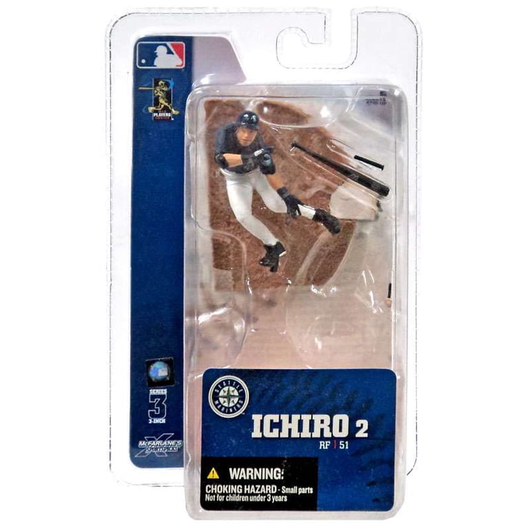 McFarlane MLB Sports Picks 3 Inch Mini Series 3 Ichiro Mini Figure