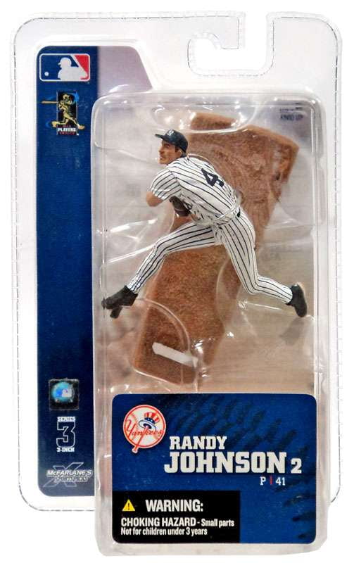 スポーツ Randy Johnson Retro Action Figure McFarlane MLB Sports Picks 3 Inch Mini Series 3 Randy