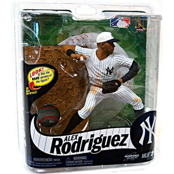 McFarlane MLB Sports Picks Series 29 Alex Rodriguez Action Figure (July 4th White Hat)