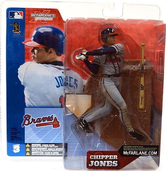 雑誌で紹介された McFarlane MLB Sports Picks Series 3 Chipper Jones Action スポーツ