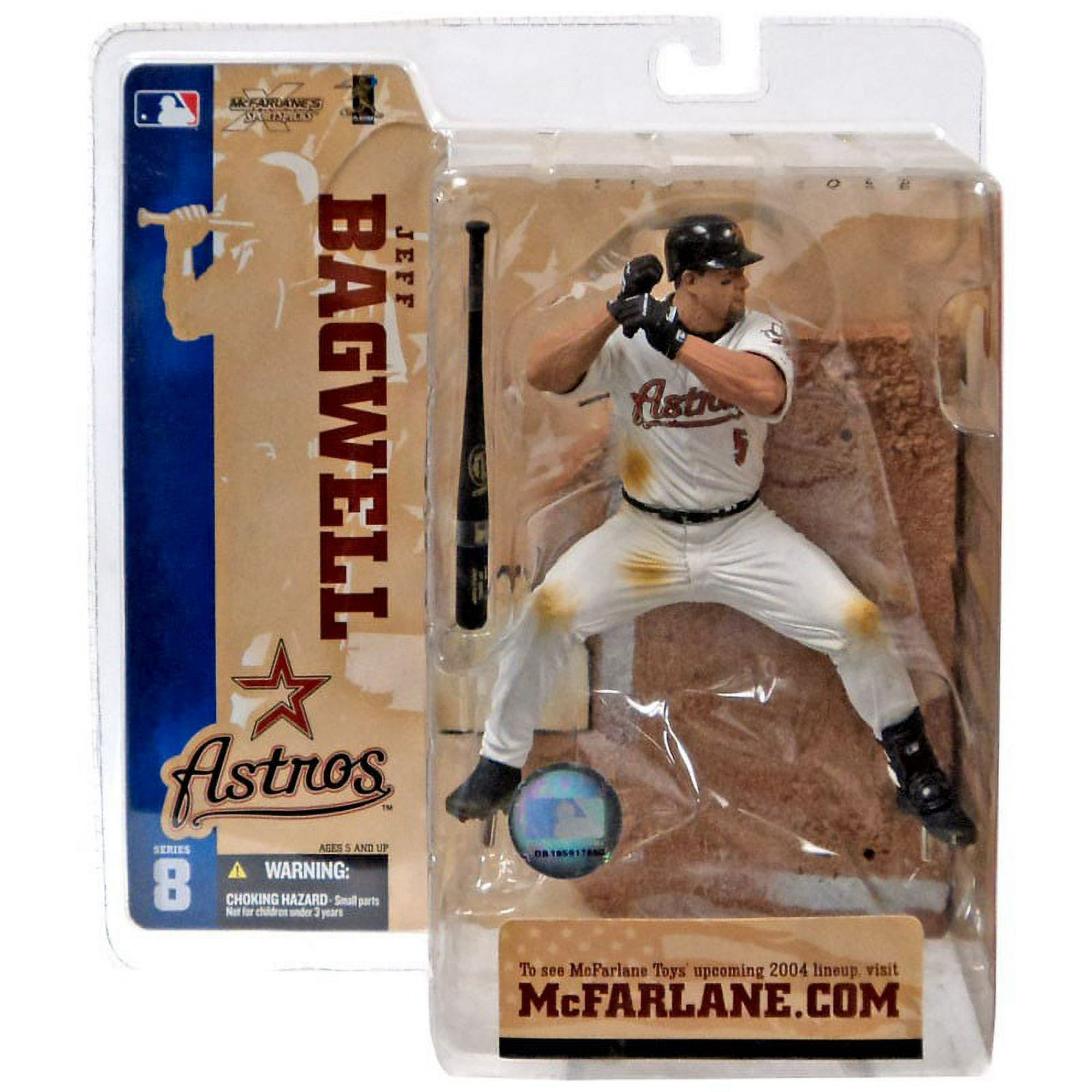 McFarlane MLB Sports Picks Series 8 Jeff Bagwell Action Figure [White Jersey  Variant] 