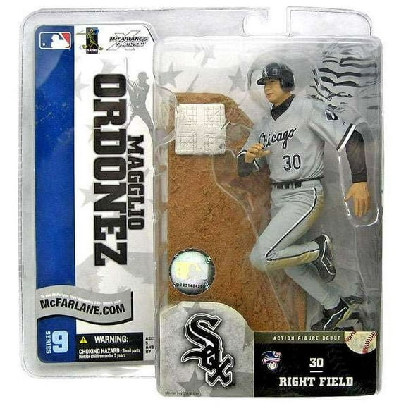McFarlane MLB Sports Picks Series 9 Magglio Ordonez Action Figure (Gray Jersey)