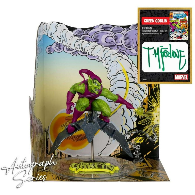 McFarlane Marvel Autograph Series Green Goblin Posed Figure