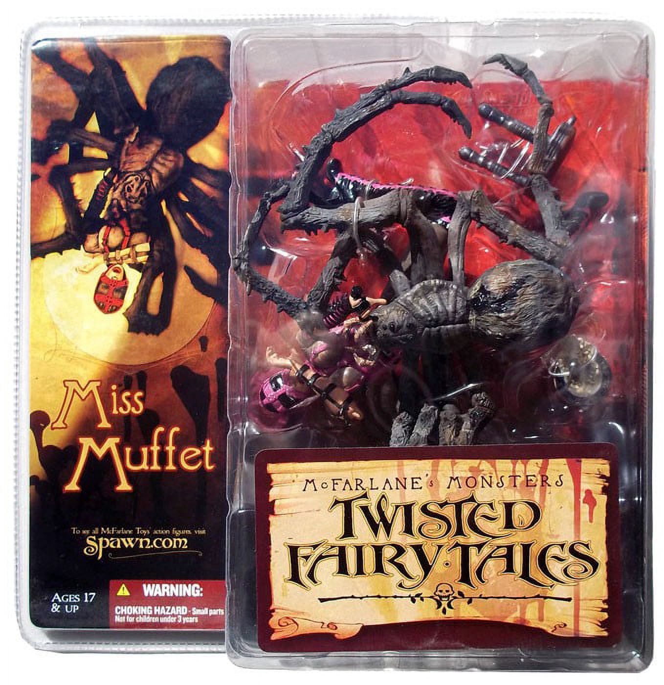 マクファーレン TWISTED FAIRY TALES 全６種セット 未開封 McFarlane McFarlane Toys Twisted Fairy Tales Miss Muffet Action