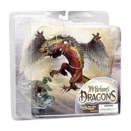 McFarlane McFarlane's Dragons Series 2 Fire Clan Dragon 2 Action Figure