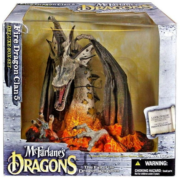 McFarlane McFarlane's Dragons Series 5 Fire Dragon Clan 5 Action Figure