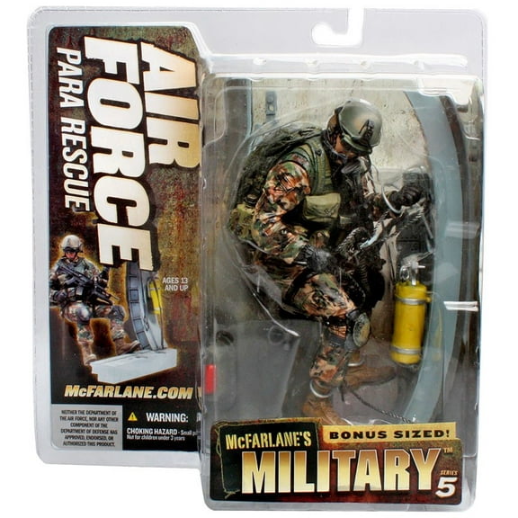 McFarlane Military Series 5 Air Force Para Rescue Action Figure [Random Ethnicity]