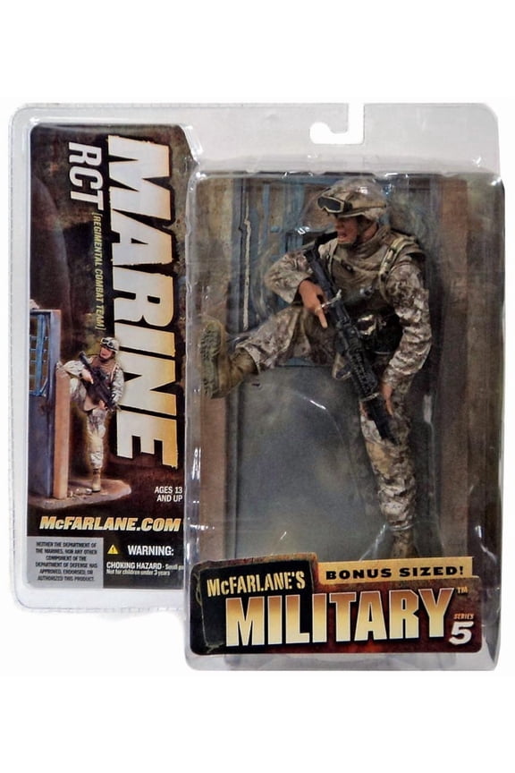 McFarlane Military Series 5 Marine RCT Action Figure (Random Ethnicity)
