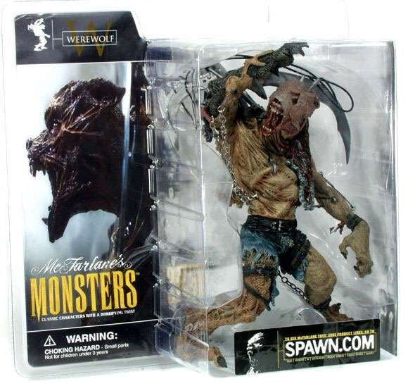 McFarlane Monsters Action Figure Series 1: Werewolf - Walmart.com