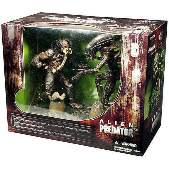 Movie Maniacs Series 5 Deluxe Alien & Predator Figure Set McFarlane Toys 17520