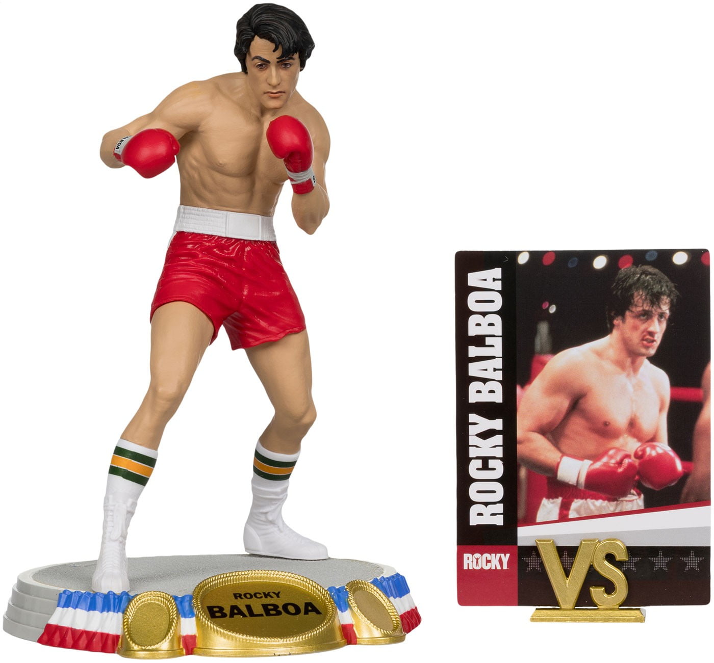 訳ありアメリカ国旗布なし！ホットトイズ ロッキー4 ロッキーバルボア ムービー・マスターピース】『ロッキー4』1／6スケールフィギュア