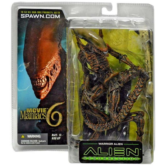 McFarlane Movie Maniacs Series 6 Warrior Alien Action Figure