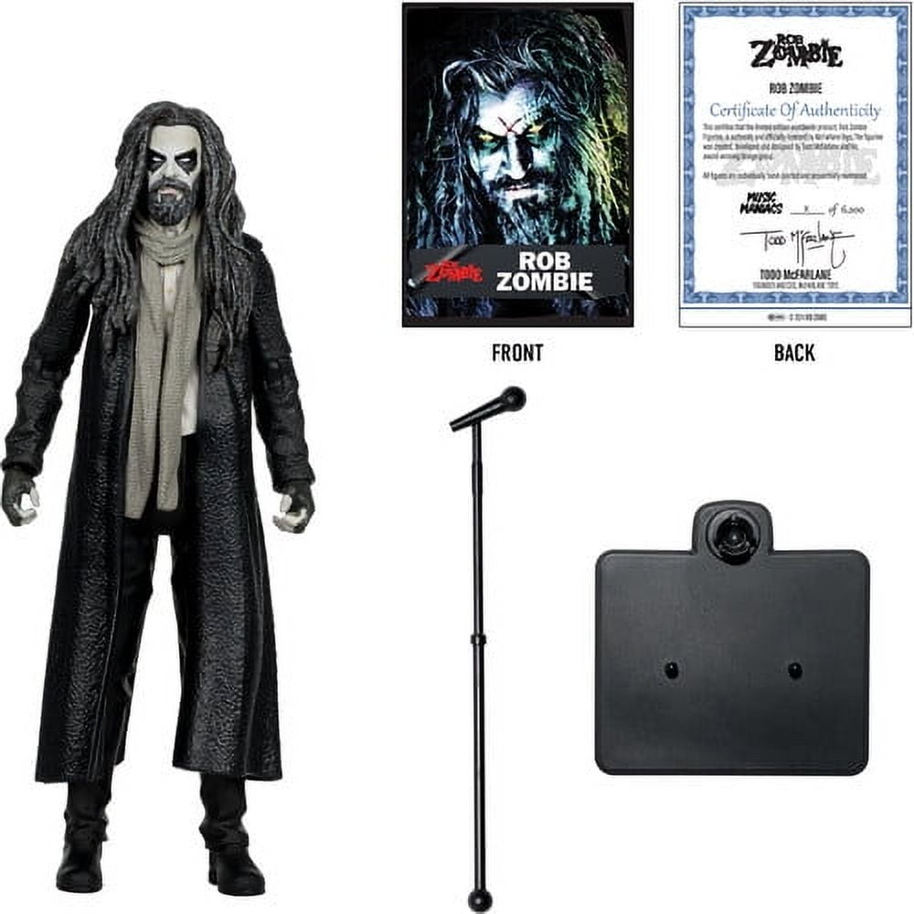 【未開封】Rob Zombie ロブ・ゾンビ フィギュア マクファーレン・トイズ McFarlane - Music Maniacs Metal - 6