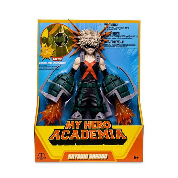 McFarlane My Hero Academia Katsuki Bakugo Deluxe Action Figure (Lights & Sound)