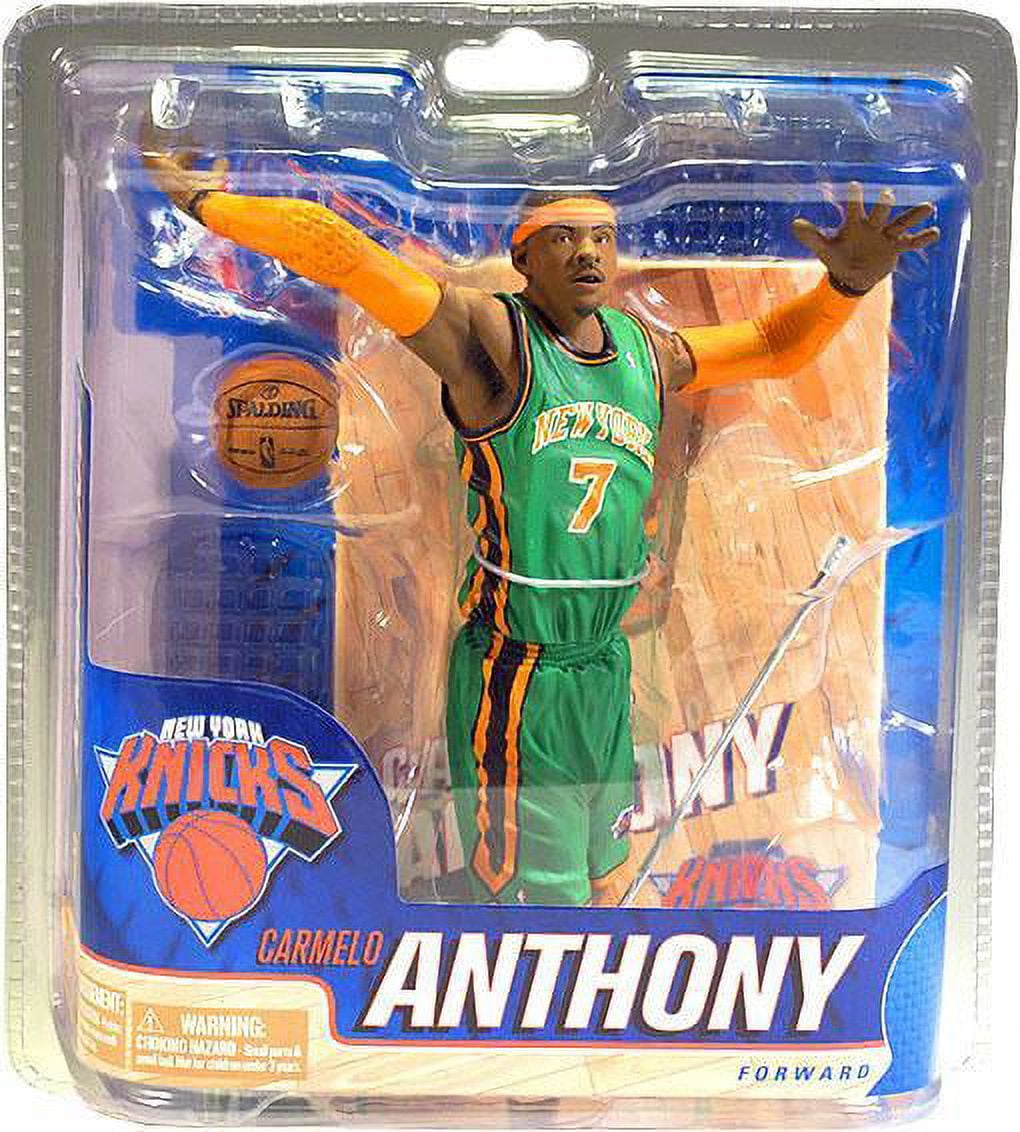 McFarlane NBA Sports Picks Collectors Club Exclusive Carmelo Anthony Action  Figure [St. Patrick's Day Green Jersey]