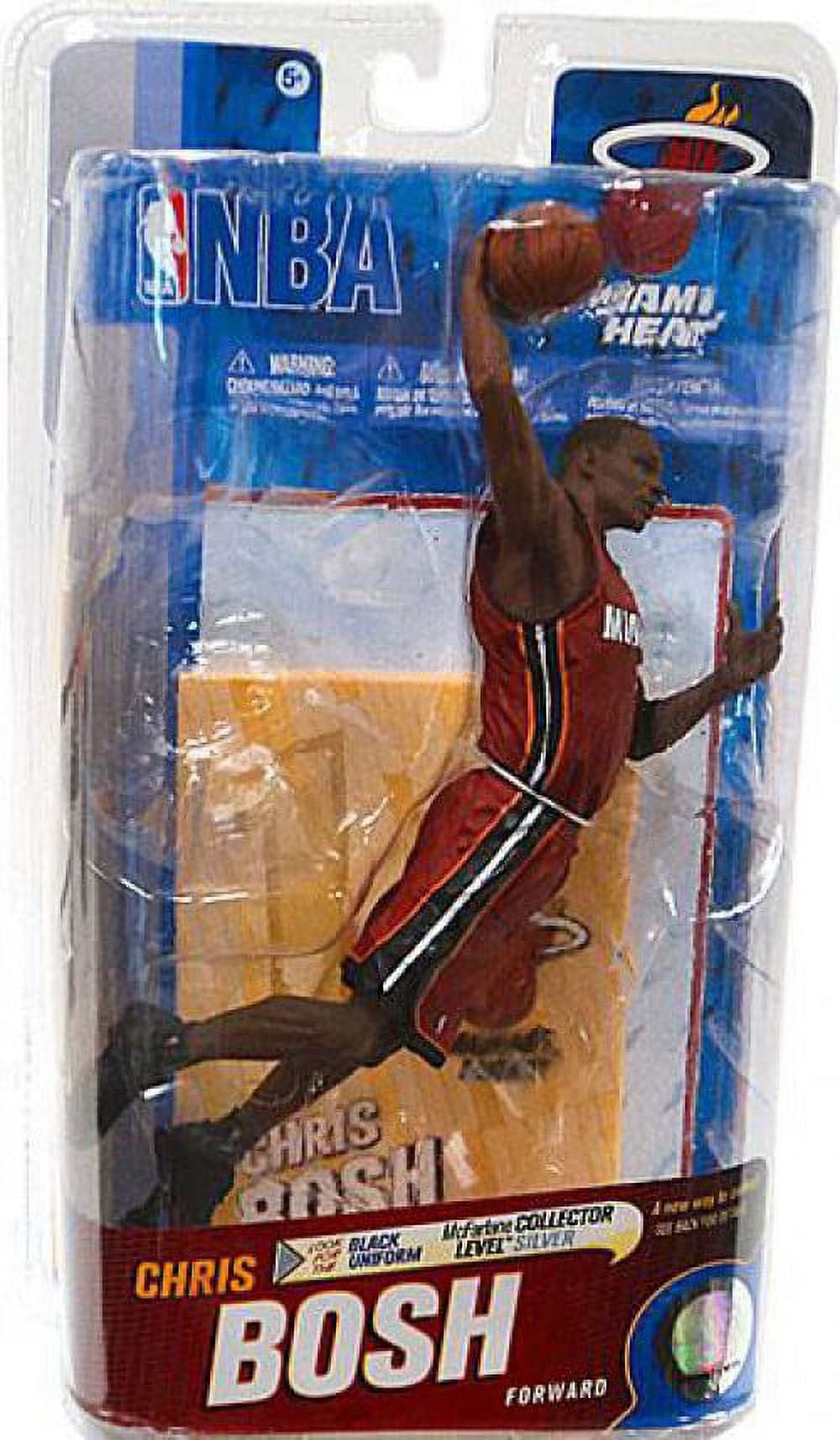 NBA レーザーディスク　20枚セット McFarlane NBA Sports Picks Series 19 Chris Bosh Action Figure (Red