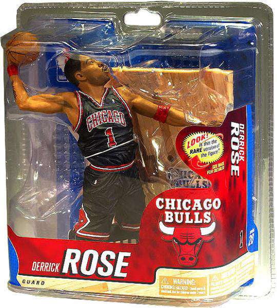 derrick rose chicago bulls jersey black