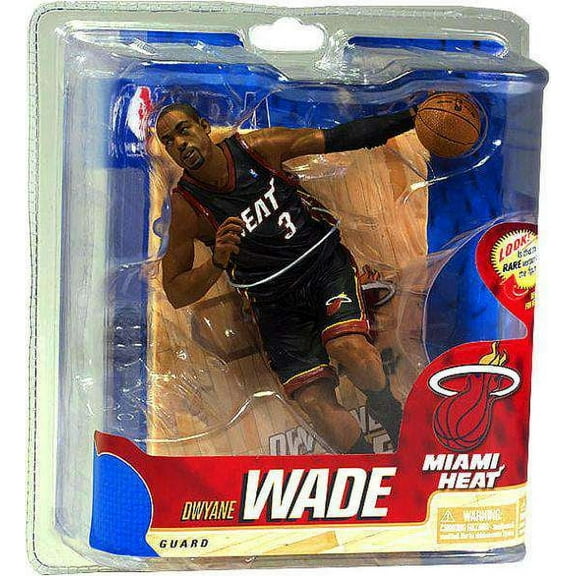 McFarlane NBA Sports Picks Series 20 Dwyane Wade Action Figure (Black Jersey)