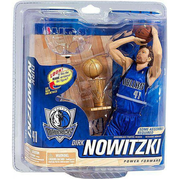 McFarlane NBA Sports Picks Series 21 Dirk Nowitzki Action Figure (With Trophy)