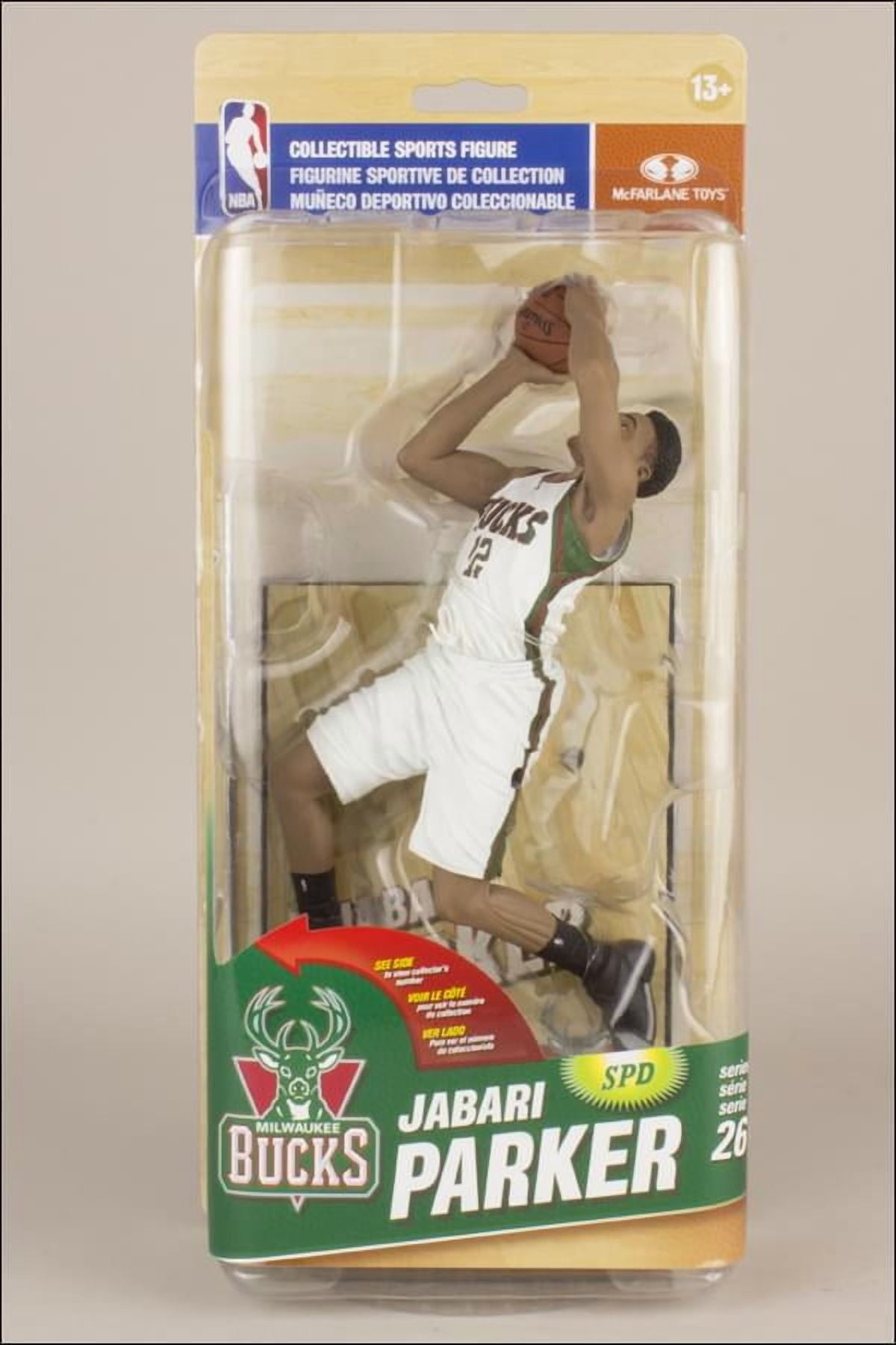 Mcfarlane Nba Series 26 Jabari Parker Milwaukee Bucks Action Figure -  Walmart.com, image size:1200x1800