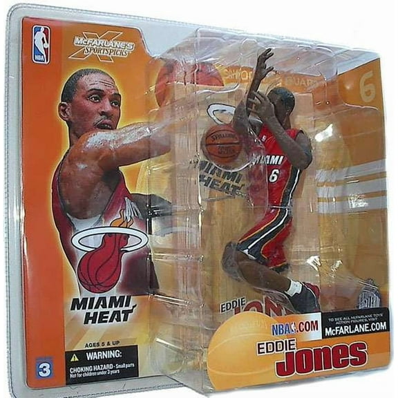 McFarlane NBA Sports Picks Series 3 Eddie Jones Action Figure (Red Jersey)