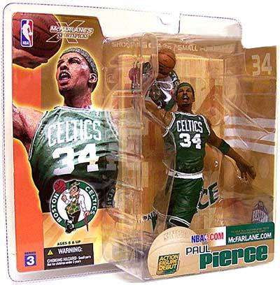 【レアカラー】マクファーレン　ピアース NBA 3 フィギュア McFarlane-NBA-Sports-Picks-