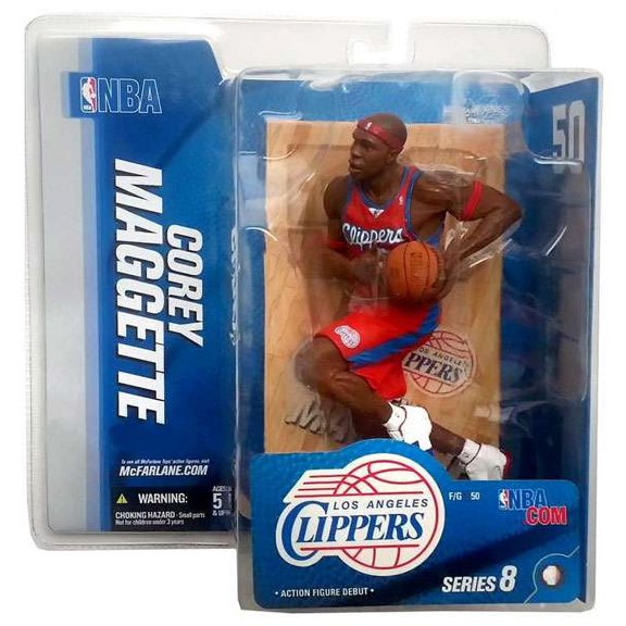 McFarlane NBA Sports Picks Series 8 Corey Maggette Action Figure (Red Jersey)