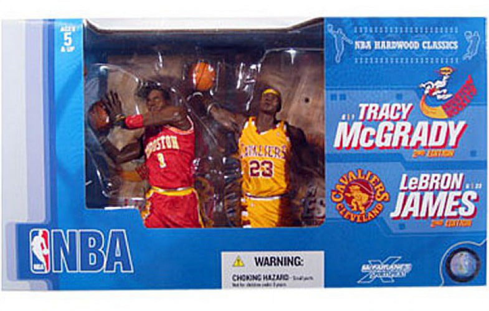 McFarlane NBA Sports Picks Tracy McGrady  LeBron James Action Figure  2-Pack - Walmart.com
