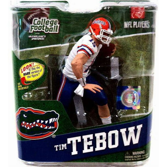 McFarlane NCAA College Football Series 4 Tim Tebow Action Figure (White Jersey)