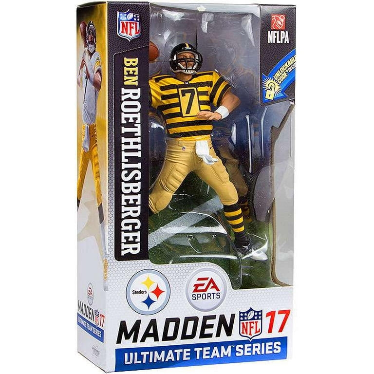 McFarlane NFL EA Sports Madden 17 Ultimate Team Series 2 Ben Roethlisberger Action Figure Throwback Jersey Walmart