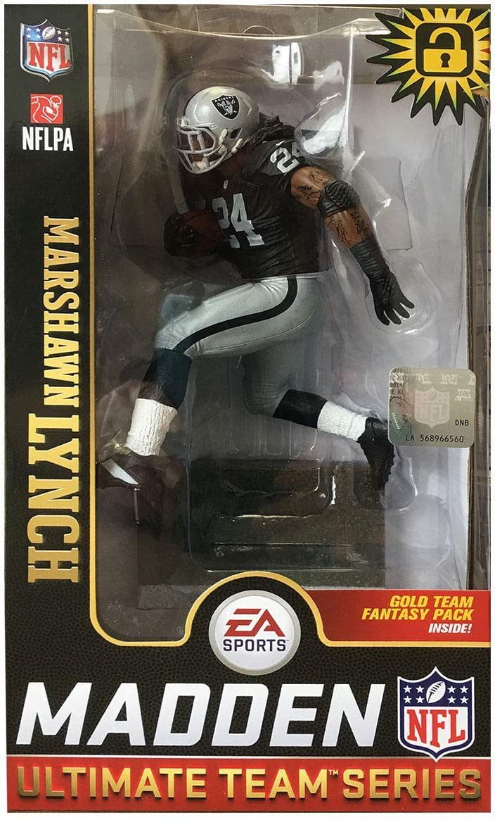 McFarlane NFL EA Sports Madden 19 Ultimate Team Series 1 Marshawn Lynch  Action Figure 