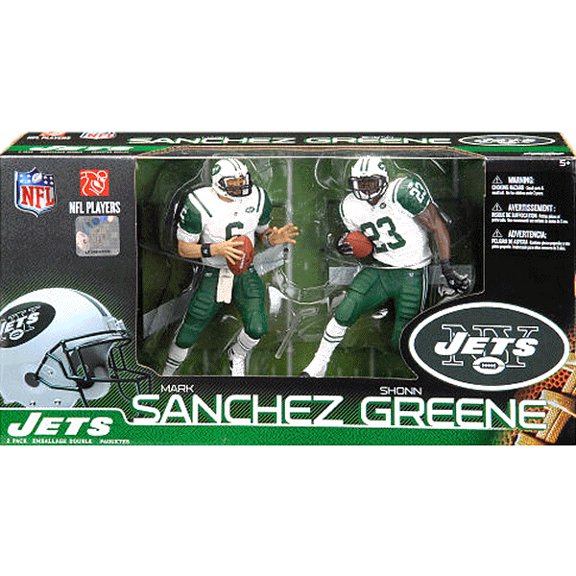 McFarlane NFL NY Jets Mark Sanchez & Shonn Greene 2-Pack Figure