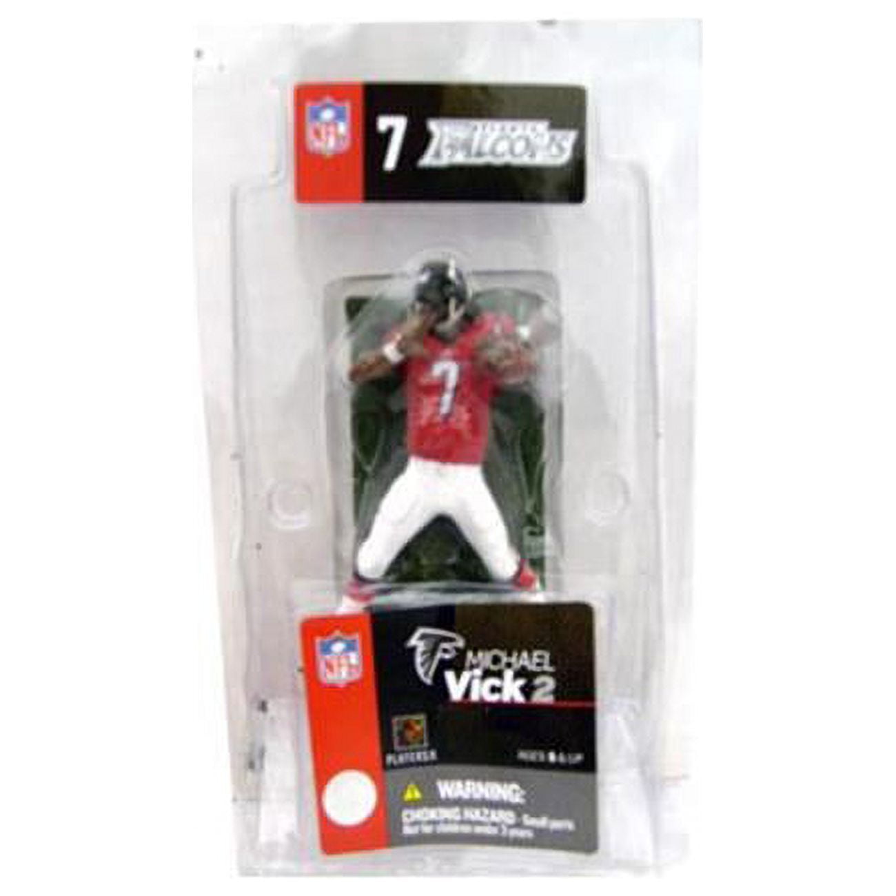 McFarlane NFL Sports Picks 3 Inch Mini Michael Vick Mini Figure [Red Jersey]